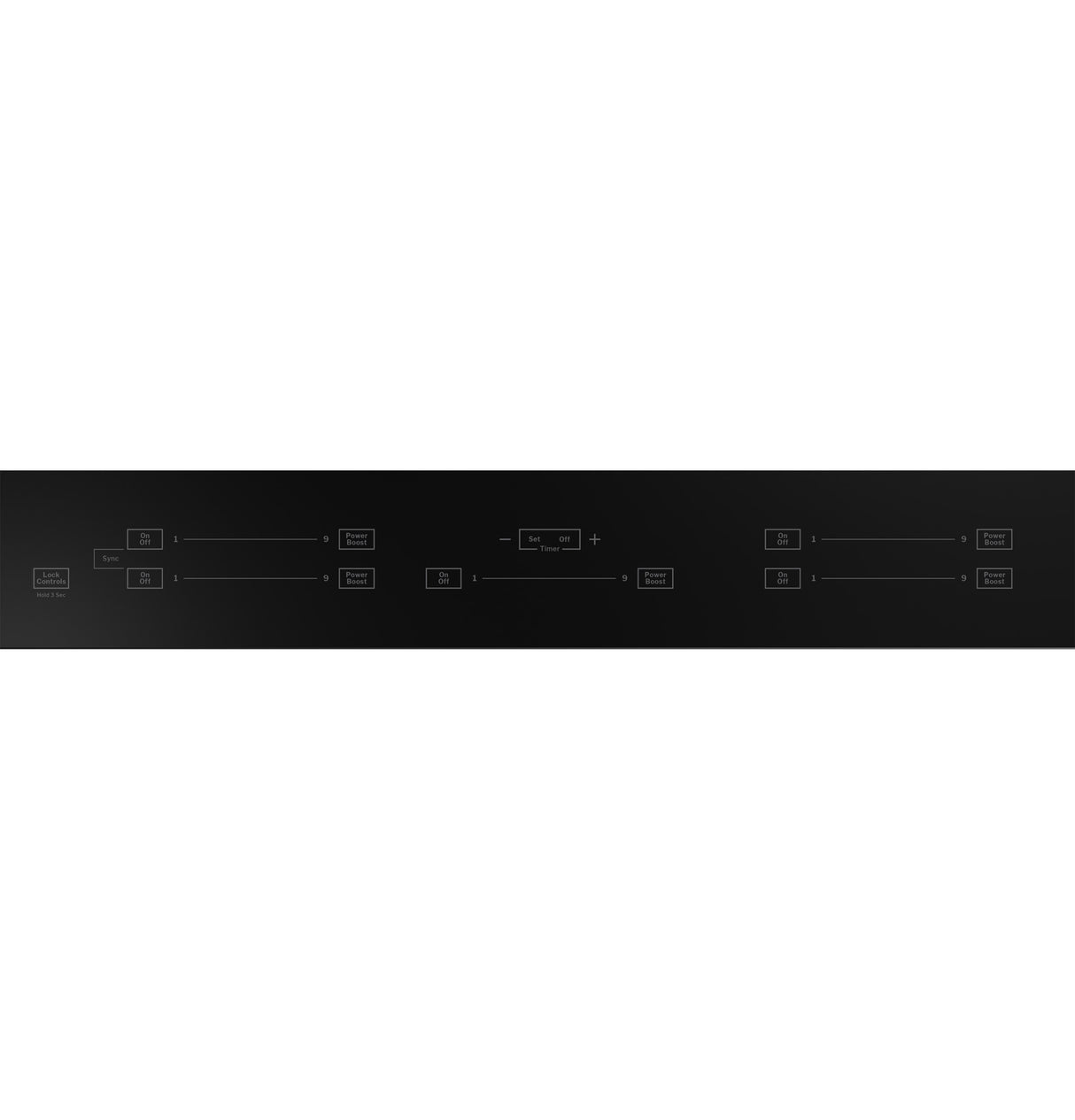 GE Profile™ ENERGY STAR® 36" Built-In Touch Control Induction Cooktop PHP6036DWBB