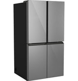 Café™ ENERGY STAR® 27.4 Cu. Ft. Smart Quad-Door Refrigerator in Platinum Glass with Dual-Dispense AutoFill Pitcher CAE28DM5TS5