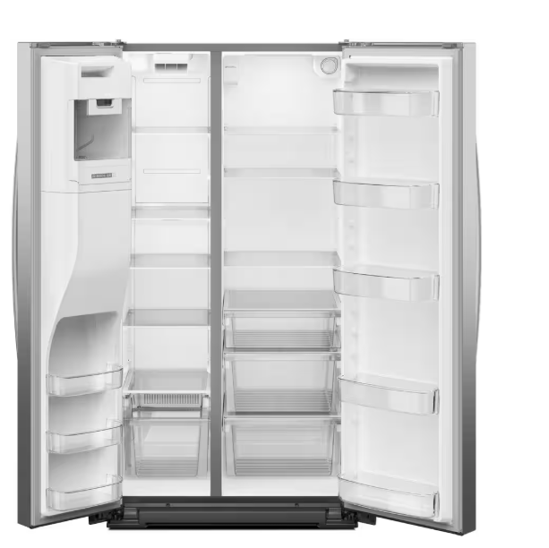 Whirlpool 36-inch Wide Side-by-Side Refrigerator - 28 cu. ft. WRSF5536RZ