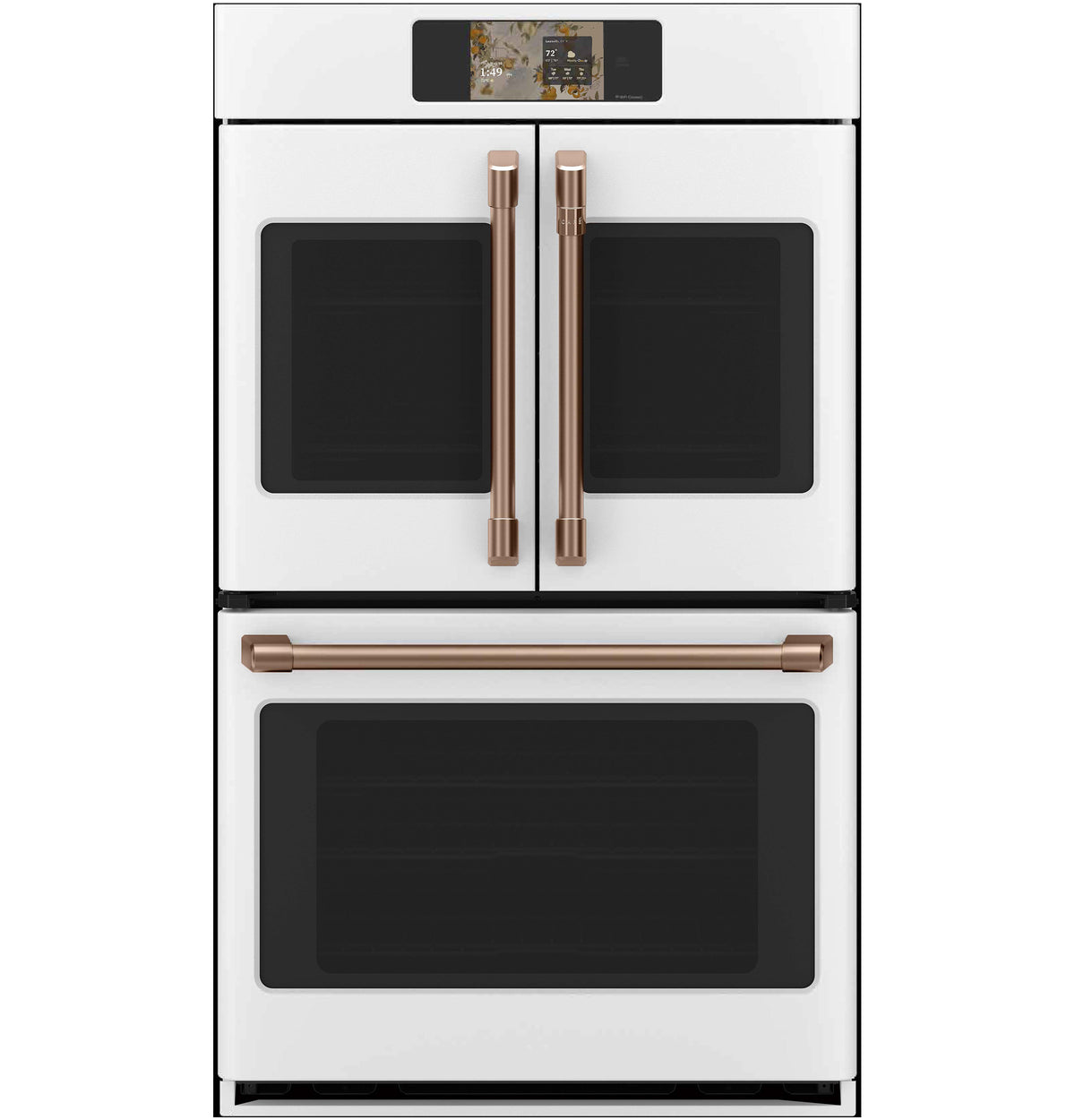 CAFÉ™ Professional Series 30" Smart Built-In Convection French-Door Double Wall Oven CTD90FP4ZW2