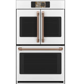CAFÉ™ Professional Series 30" Smart Built-In Convection French-Door Double Wall Oven CTD90FP4ZW2