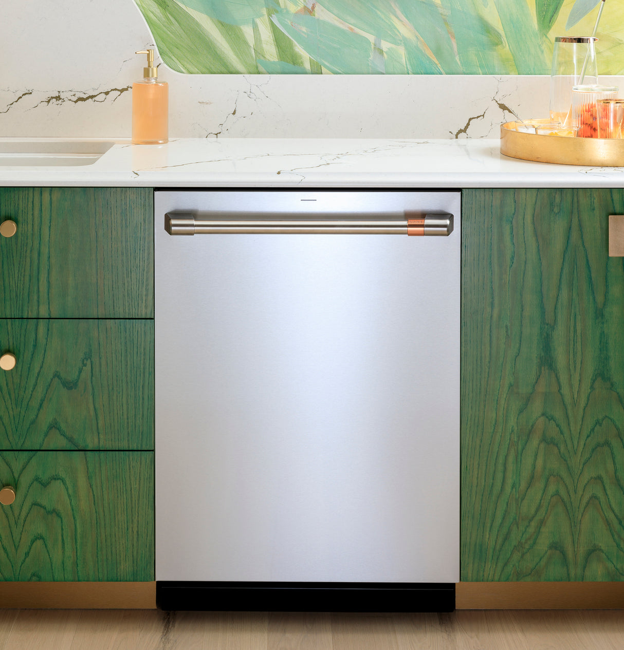 Café™ Smart Stainless Steel Interior Dishwasher with Sanitize and Ultra Wash & Dual Convection Ultra Dry CDT858P2VS1