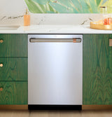 Café™ Smart Stainless Steel Interior Dishwasher with Sanitize and Ultra Wash & Dual Convection Ultra Dry CDT858P3VD1