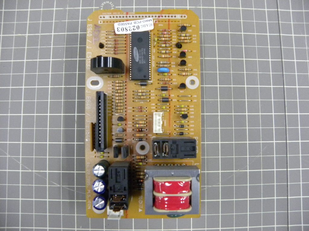 GE Microwave Smart Board WB27X1162