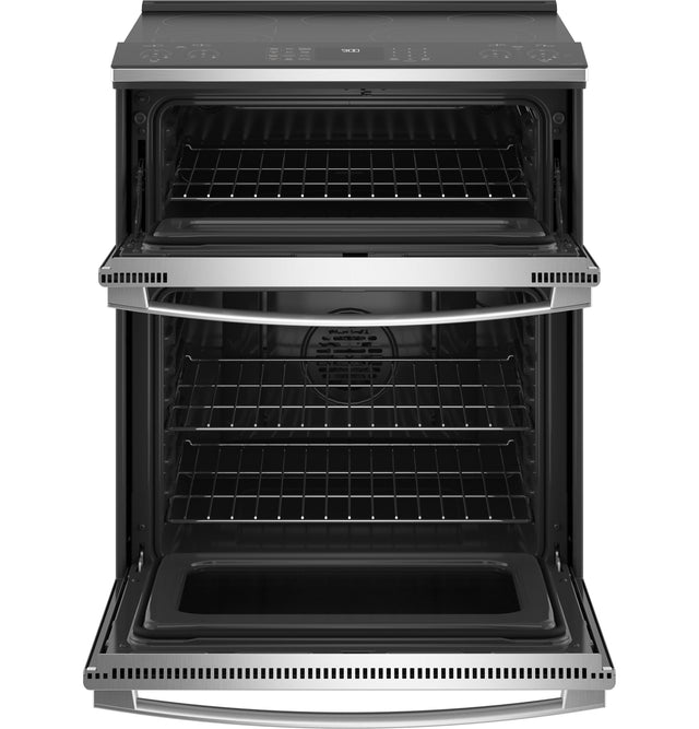 GE Profile Series 30" Slide-In Electric Double Oven Convection Range PS960YPFS