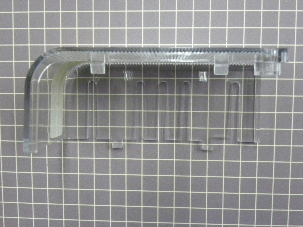 GE Refrigerator Lamp Cover WR02X11510