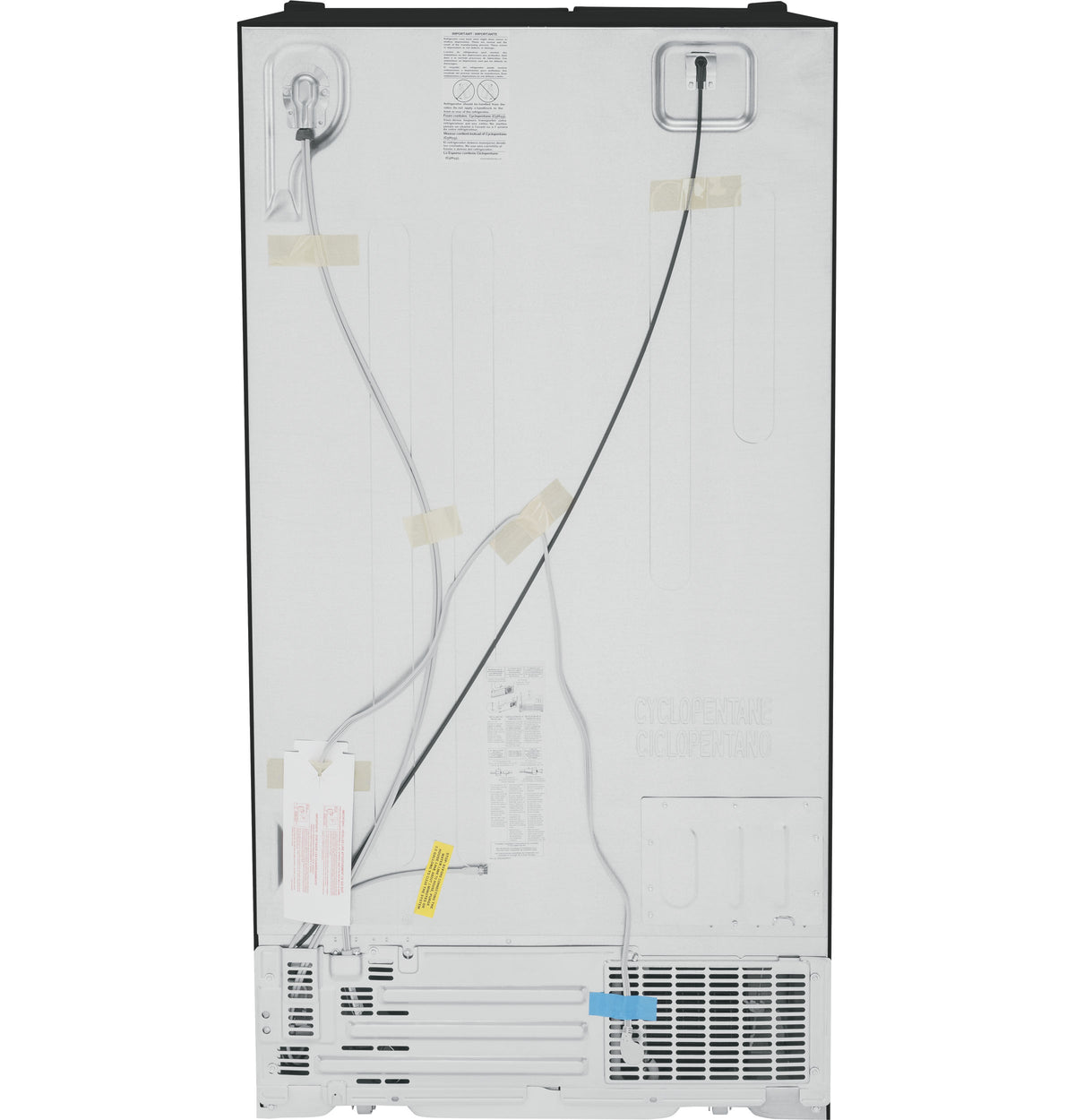 GE® 25.3 Cu. Ft. Side-By-Side Refrigerator GSS25GGPBB