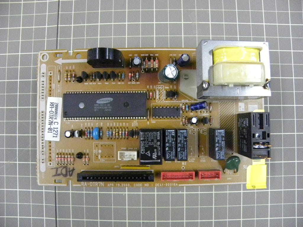 PCB & Display Board (Microcomputer) WB27X10473
