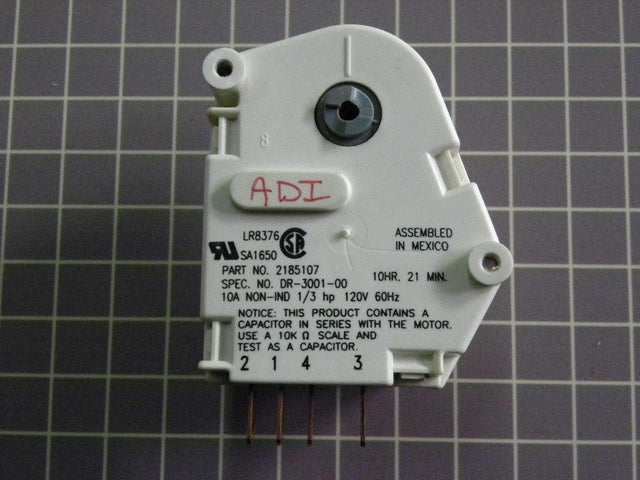 Electrolux Refrigerator Defrost Timer 2185107