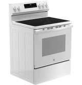 GE® 30" Free-Standing Electric Range GRF500PVWW