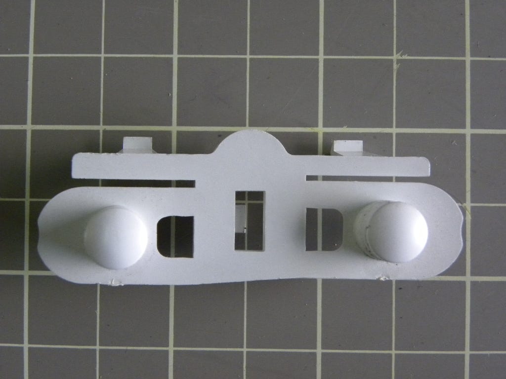 Whirlpool Dryer Temp-Dryness Push Button (White) 8562604