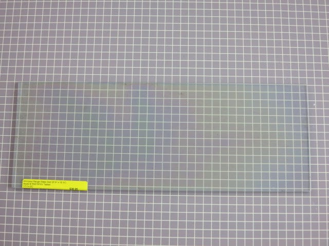 Whirlpool Range Glass Door (6 3/4" x 18 1/4") 3148178