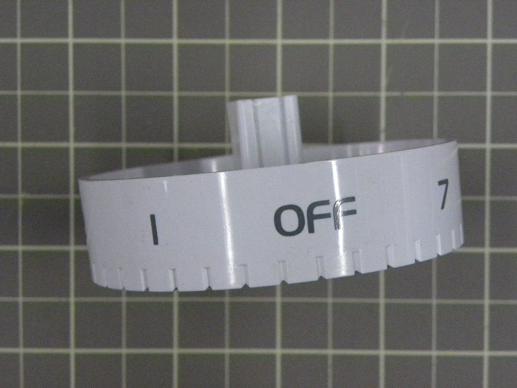 Temperature Control Knob (White) D7689904