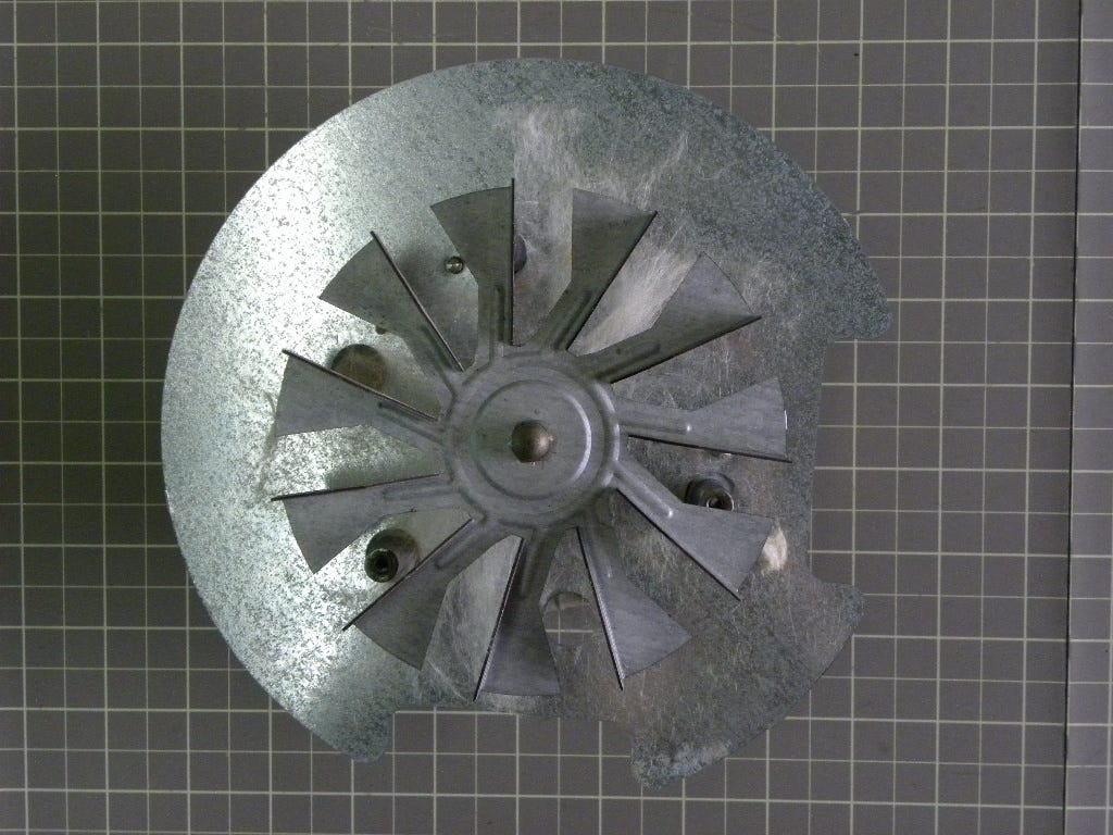 Whirlpool Oven Convection Fan Motor 4451583