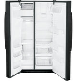 GE® 25.3 Cu. Ft. Side-By-Side Refrigerator GSS25GGPBB
