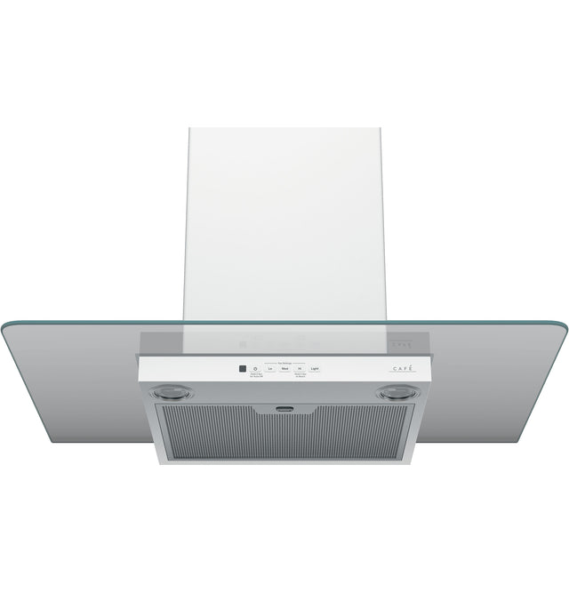 Café 30" Wall-Mount Glass Canopy Chimney Hood CVW73014MWM