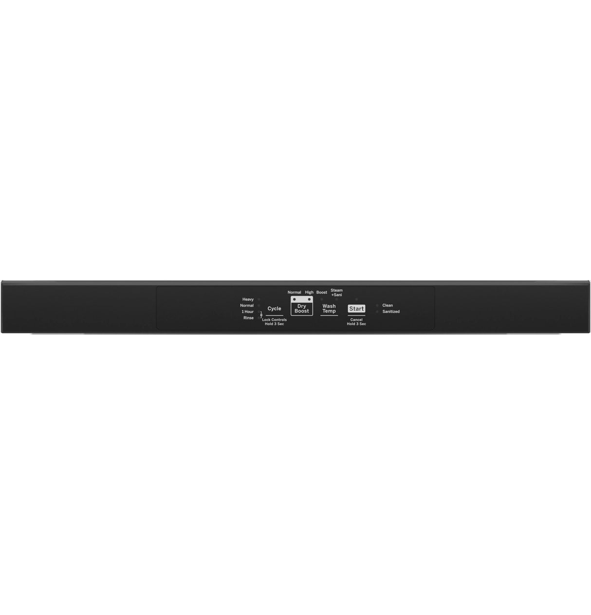 GE ENERGY STAR® Top Control with Plastic Interior Dishwasher with Sanitize Cycle & Dry Boost GDT535PGRWW