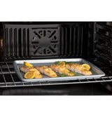 GE 30" Smart Built-In Self-Clean Convection Double Wall Oven with No Preheat Air Fry JTD5000SVSS