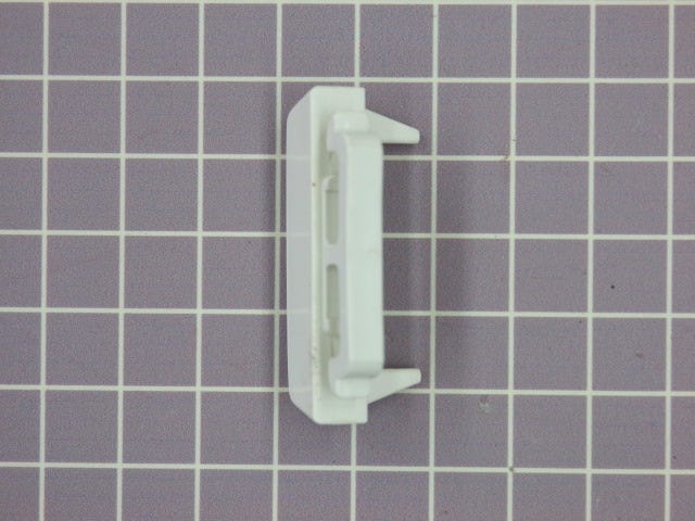 GE Refrigerator Door Shelf Support With End Caps WR2X7293
