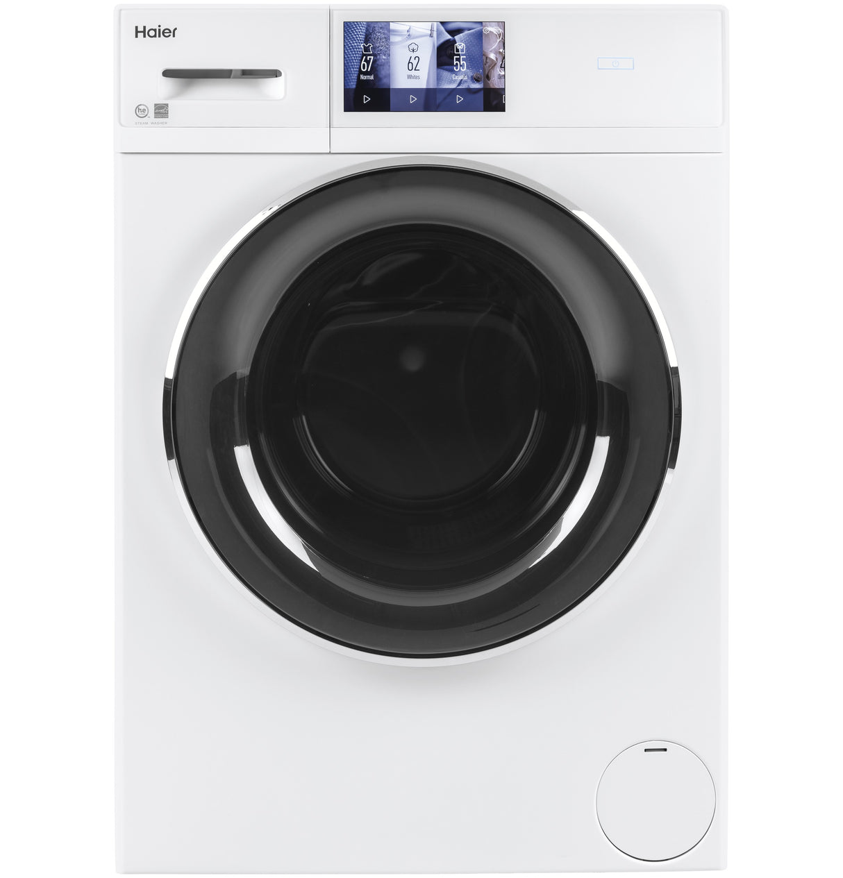 Haier ENERGY STAR® 2.4 Cu. Ft. Smart Frontload Washer QFW150SSNWW (S&D)