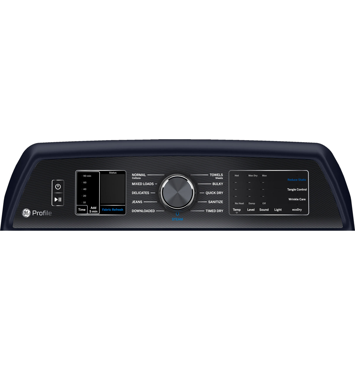 GE Profile™ ENERGY STAR® 7.3 cu. ft. Capacity Smart Electric Dryer with Fabric Refresh PTD90EBPTRS