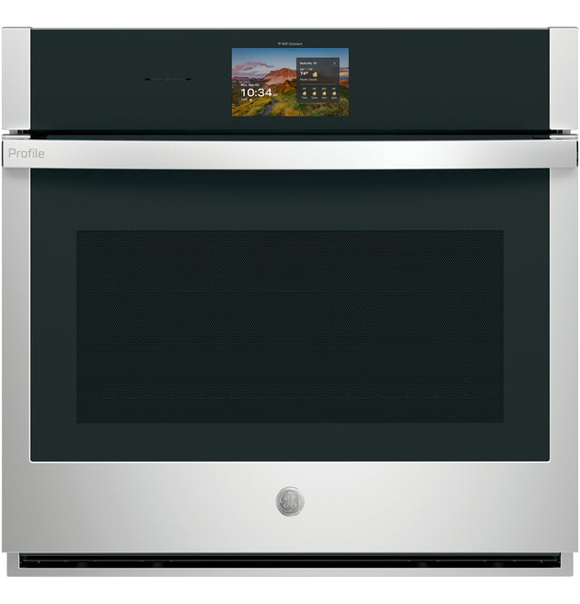 GE Profile™ 30" Smart Built-In Convection Single Wall Oven with In-Oven Camera and No Preheat Air Fry PTS9000SZSS
