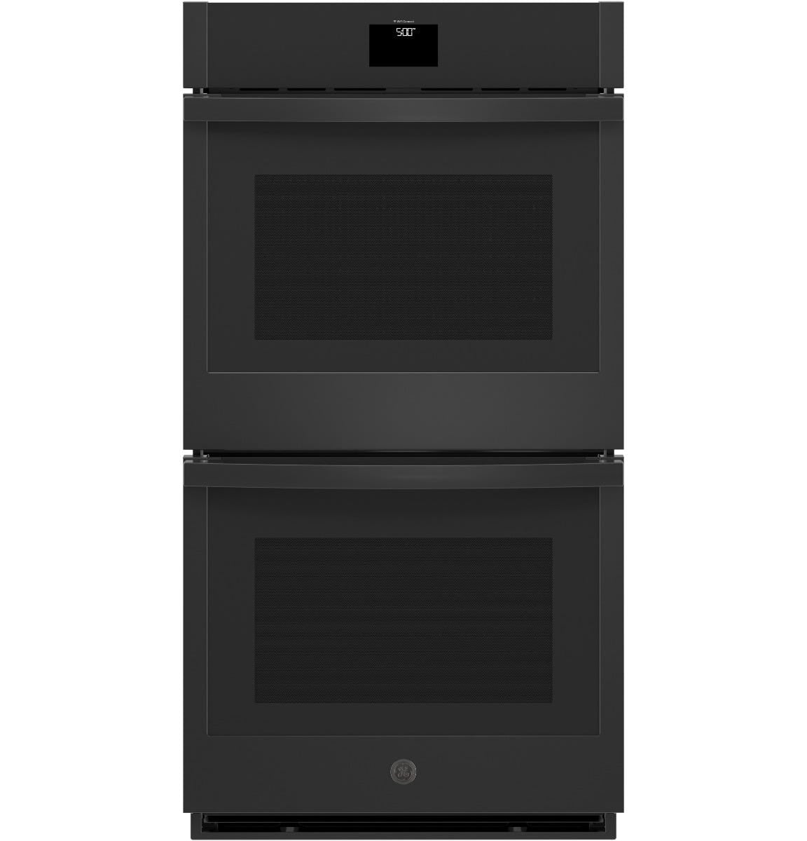 GE 27" Smart Built-In Convection Double Wall Oven with No Preheat Air Fry JKD5000DVBB