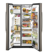 GE 21.8 Cu. Ft. Counter-Depth Side-By-Side Refrigerator GZS22IMNES