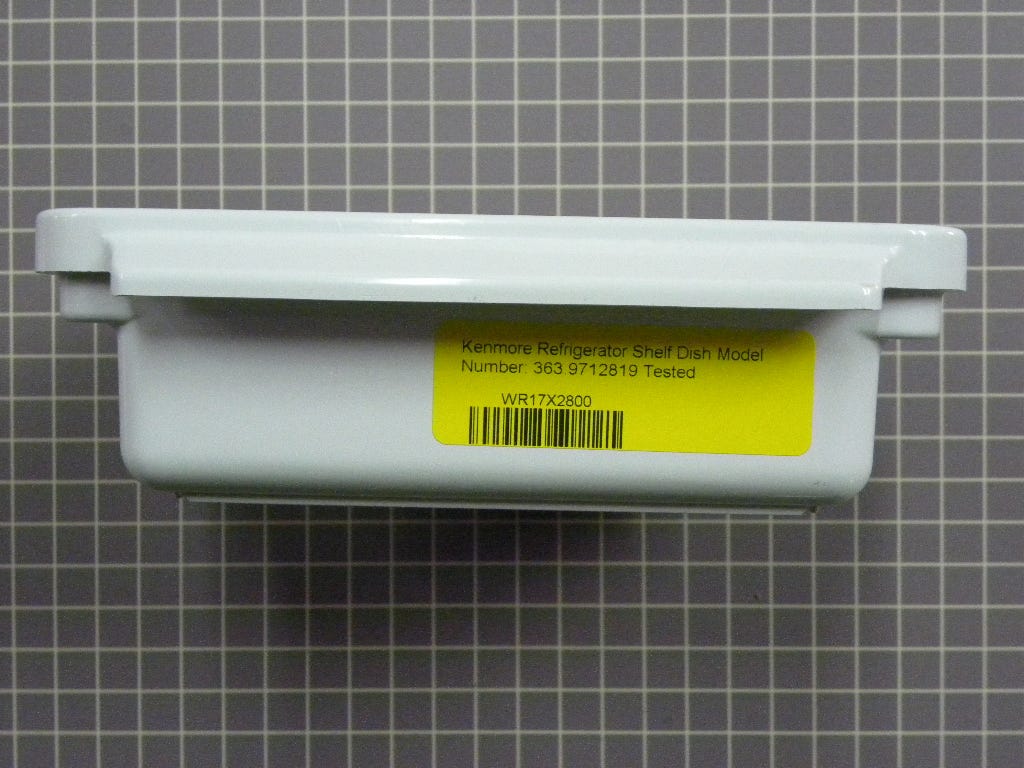 Kenmore Refrigerator Shelf Dish WR17X2800