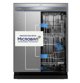 GE Profile™ Fingerprint Resistant Top Control with Stainless Steel Interior Dishwasher with Microban™ Antimicrobial Protection with Sanitize Cycle PDT715SYVFS