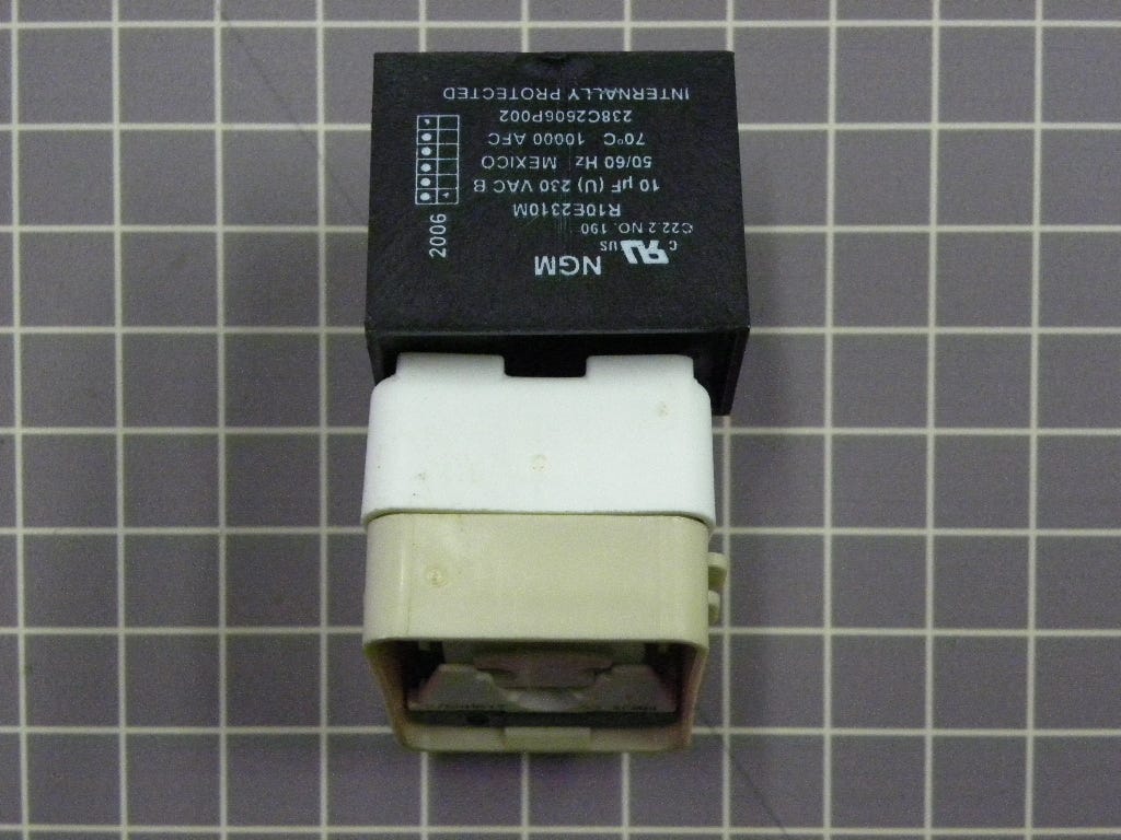 Relay with Overload 355B1619P001