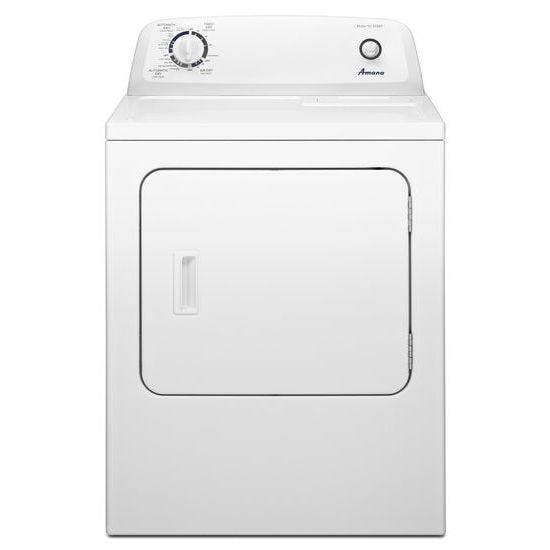 Amana 6.5 cu. ft. Top-Load Electric Dryer with Automatic Dryness Control NED4655EW