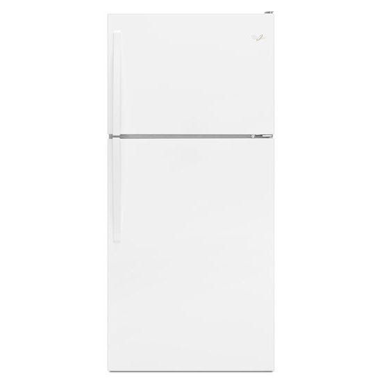 Whirlpool 30-inch Wide Top-Freezer Refrigerator with Flexi-Slide Bin WRT318FZDW