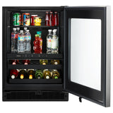 Whirlpool 24-inch Wide Undercounter Beverage Center with Towel Bar Handle- 5.2 cu. ft. WUB35X24HZ