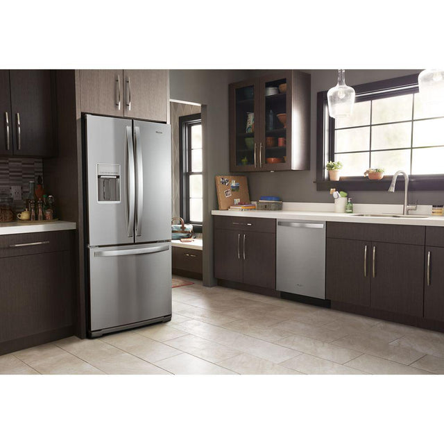 Whirlpool 30-inch Wide French Door Refrigerator - 20 cu. ft. WRF560SEHZ