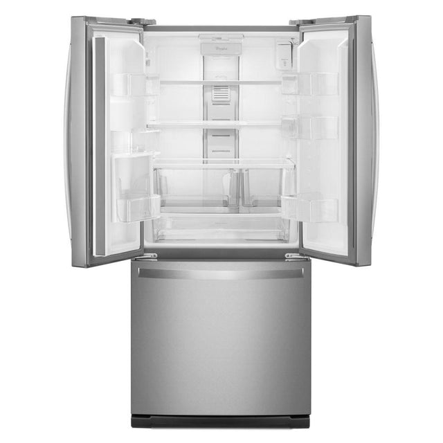 Whirlpool 30-inch Wide French Door Refrigerator - 20 cu. ft. WRF560SEHZ