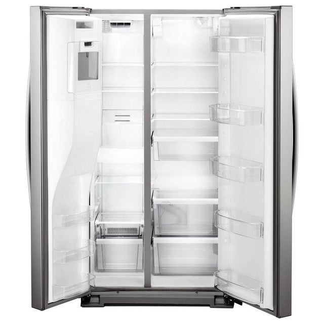 Whirlpool 36-inch Wide Counter Depth Side-by-Side Refrigerator - 21 cu. ft. WRS571CIHZ