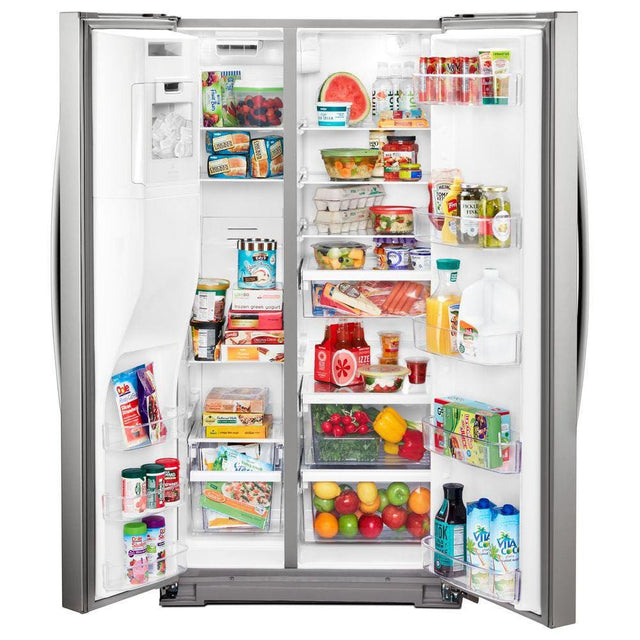 Whirlpool 36-inch Wide Counter Depth Side-by-Side Refrigerator - 21 cu. ft. WRS571CIHZ