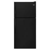 Whirlpool 30-inch Wide Top-Freezer Refrigerator with Flexi-Slide Bin WRT318FZDB