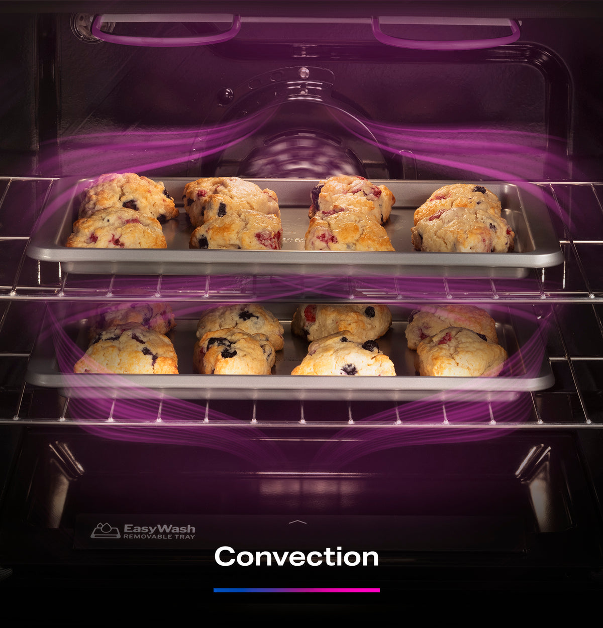 GE Profile™ ENERGY STAR® 30" Smart Slide-In Induction and Convection Range with No Preheat Air Fry and EasyWash™ Oven Tray PHS700AYFS