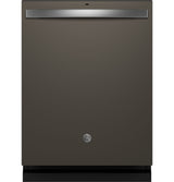 GE Fingerprint Resistant Top Control with Stainless Steel Interior Dishwasher with Sanitize Cycle GDT650SMVES-Slate