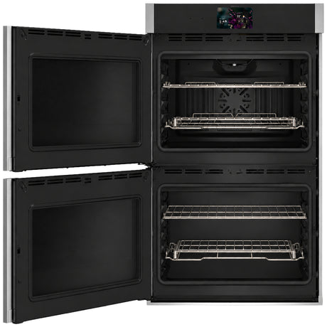 GE Profile™ 30" Smart Built-In Convection Double Wall Oven with Left-Hand Side-Swing Doors PTD700LSZSS
