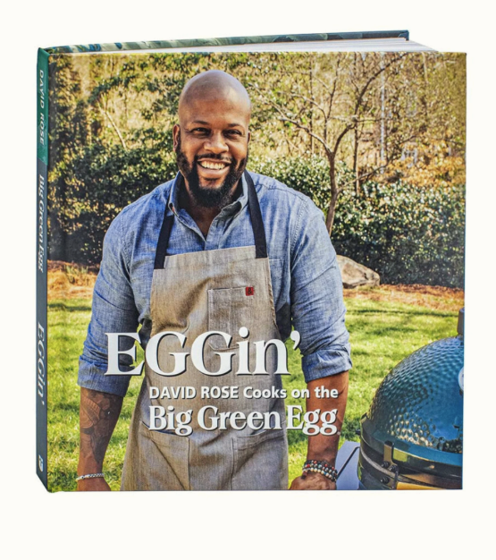 David Rose's "EGGin" Big Green Egg Cookbook hardcover BGE-127778
