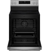 GE Profile™ ENERGY STAR® 30” Smart Free-Standing Electric Convection Range with No Preheat Air Fry and EasyWash™ Oven Tray PRF700AYFS