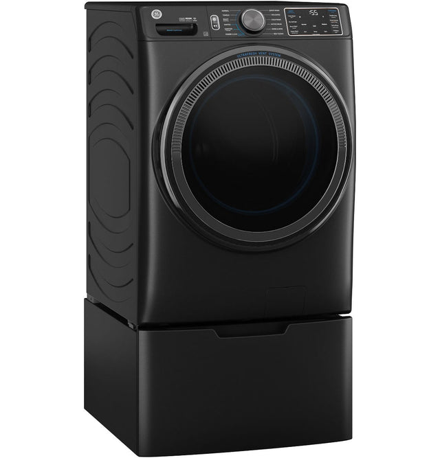 GE® 5.0 cu. ft. Capacity Smart Front Load ENERGY STAR® Steam Washer with SmartDispense™ UltraFresh Vent System with OdorBlock™ and Sanitize + Allergen GFW655SPVDS