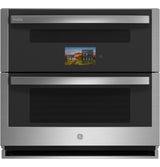 GE Profile™ 30" Smart Built-In Twin Flex Convection Wall Oven PTS9200SZSS