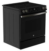 GE® 30" Slide-In Electric Convection Range with No Preheat Air Fry GRS600AVDS