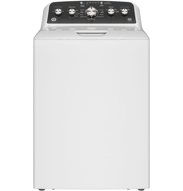 GE® 4.5 cu. ft. Capacity Washer with Spanish Panel and Wash Modes Soak and Power ETW485ASWWB