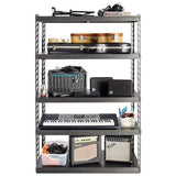 Gladiator® 48" Wide EZ Connect Rack with Five 24" Deep Shelves GARK485XGG