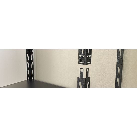 Gladiator® 48" Wide EZ Connect Rack with Five 24" Deep Shelves GARK485XGG